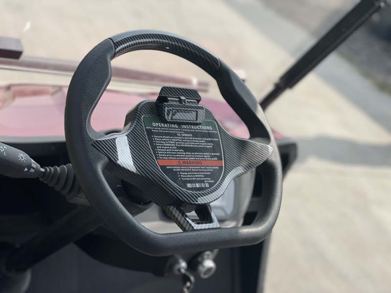 Front Anticollision Beam Golf Cart