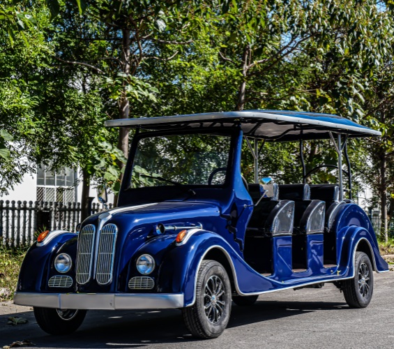 Electric vintage car