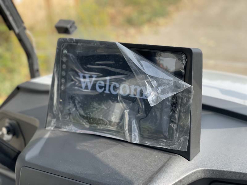 Smart Screen Electric Golf Cart