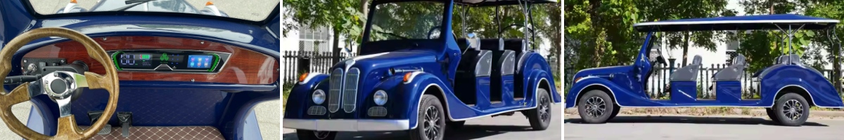 Electric vintage car