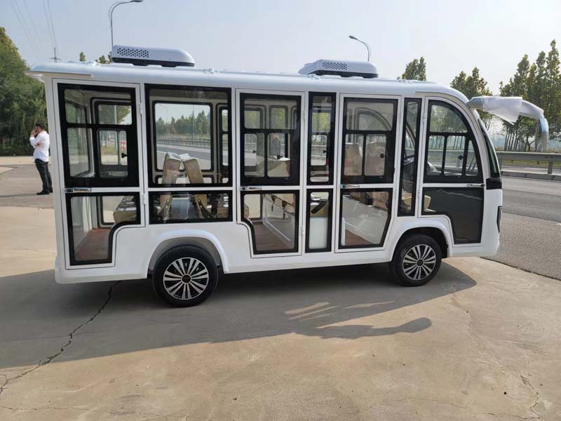 11 Seats Closed  Electric Sightseeing Bus
